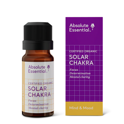 image of Absolute Essential Solar Chakra Oil 10ml on white background