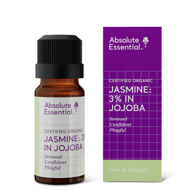 image of Absolute Essential Jasmine 3% in Jojoba 10ml on white background
